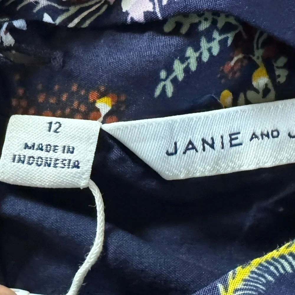 Janie and Jack girls top 12 k195